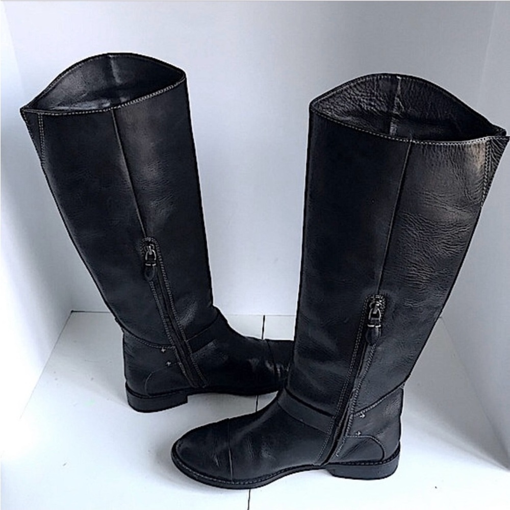 Halogen Kate Leather Riding Boots Size 8 - Picture 8 of 8